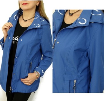Kurtka Parka Wiosenna Letnia DOTSPLUS 54 7XL