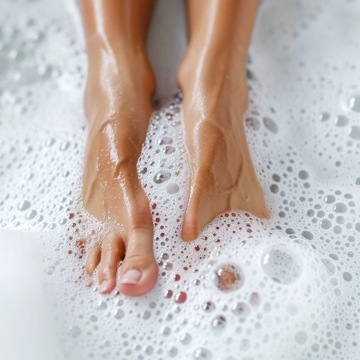 BEAUTIONA Соль с мочевиной 45% для ванночек ног, смягчающая мята 250г