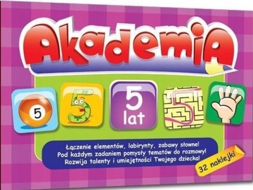 GREG AKADEMIA 5 LAT +32 NAKLEJKI