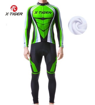 МУЖСКАЯ ТЕРМОАКТИВНАЯ ВЕЛОСИПЕДНАЯ РУБАШКА СО СВЕТОТВОРОТНИКАМИ PRO