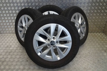 4× DISK HLINÍK SKODA OE FABIA MK4 (6VA) 5.5" X 15" 5X100 ET 40