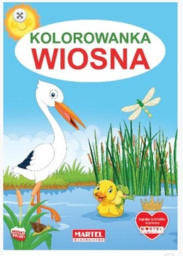 KOLOROWANKA malowanka Wiosna MAR-33
