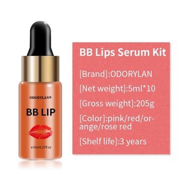 Корейская BB-сыворотка для губ BB-кремовая сияющая помада с