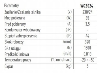 Хороший Wingo 2024 24 В WG2024, одинарный привод