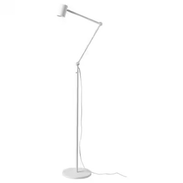 IKEA NYMANE Lampa podłogowa/do czytania, biały