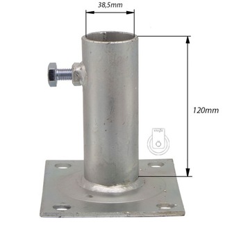 Колеса fi160 4 шт. ЛЕСА 4x7STGU160/38