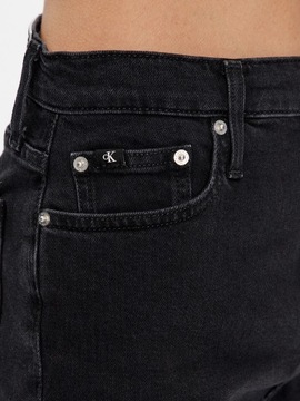 Calvin Klein Jeans spodenki damskie szorty jeansowe krótkie bawełna roz 30