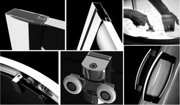 Двери раздвижные Premium Plus DWJ 120x190 RADAWAY