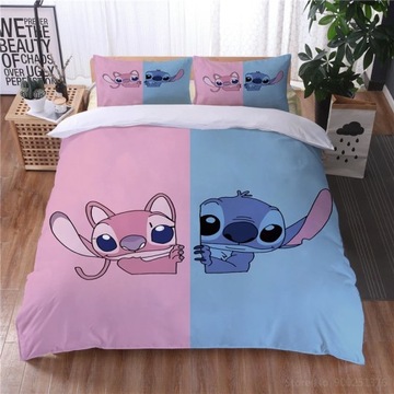 Zestaw pościeli Lilo i Stich Kawaii Zestaw kreskówek Disneya