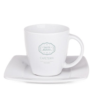 KUBKI REKLAMOWE Z NADRUKIEM Z LOGO - kubek Manhattan Lunch Set 330ml 24SZT