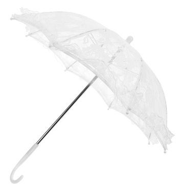 ТОРЖЕСТВЕННЫЕ СВАДЕБНЫЕ ЗОНТЫ С КРАСИВЫМИ КРУЖЕВНЫМИ УЗОРАМИ