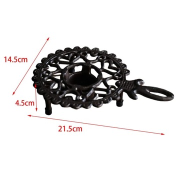 Подогреватель для чайника Подогреватель для посуды из прочного литья.