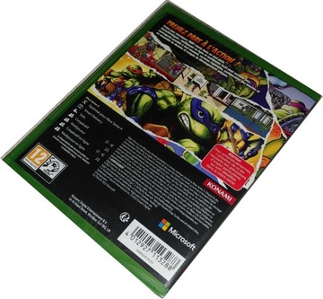 TMNT TEENAGE MUTANT NINJA TURTLES COWABUNGA XBOX