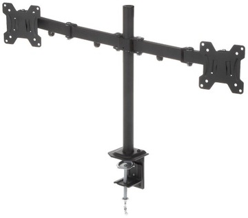 UCHWYT PODWÓJNY NA 2 MONITORY BIURKOWY LCD VESA