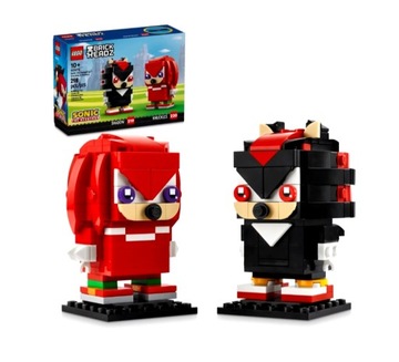 LEGO BrickHeadz 40672 - Sonic the Hedgehog: Knuckles i Shadow