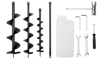 БУРОВАЯ УСТАНОВКА ДЛЯ ПОЧВЫ БЕНЗИНОВЫЙ ШНЕК ДЛЯ БУРОВ-УДЛИНИТЕЛЕЙ ПОЧВЫ X3 МОЩНОСТЬ