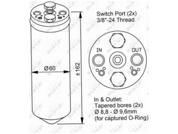 NRF 33183 SUŠIČ KLIMATIZACE