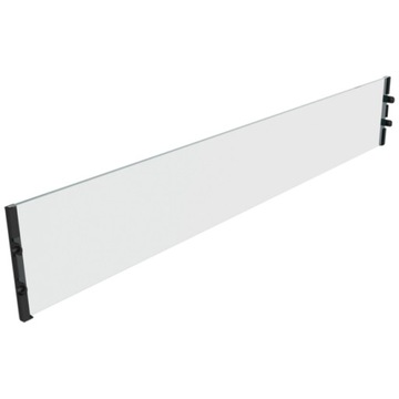 BIOKOMINEK 900x400 DELTA FLAT SZYBA czarny kominek