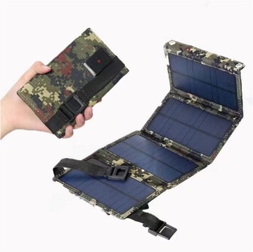 NEO ŁADOWARKA SOLARNA TURYSTYCZNA PANEL SŁONECZNY 20W 2x USB DO TELEFONU