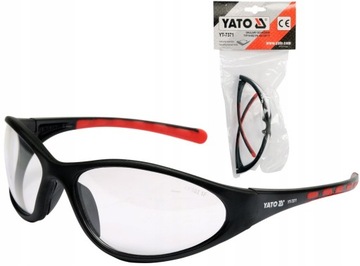 OKULARY OCHRONNE ROBOCZE BHP BEZBARWNE YATO