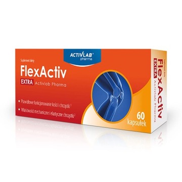 FlexActiv EXTRA kolagen chondroityna 60 kapsułek