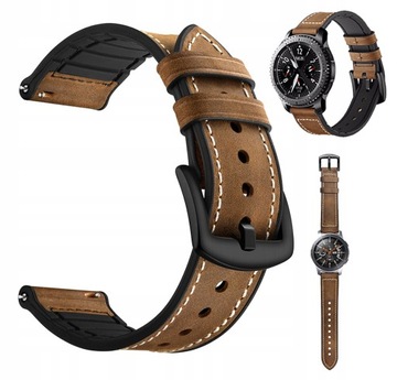Skórzany pasek LEATCHER DO HUAWEI WATCH GT/GT2 46MM/GT2 PRO/GT3 3 4 PRO