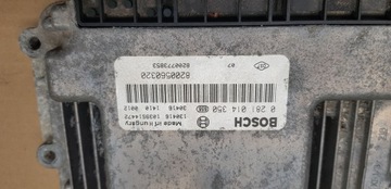 ЭСПЕЙС 4 2.0 ЭБУ ДВИГАТЕЛЯ КОМПЬЮТЕРНЫЙ КОНТРОЛЛЕР 0281014350