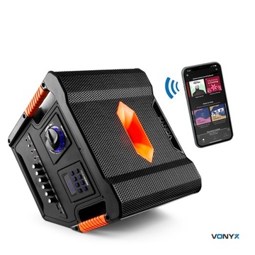 Active Mobile Column Bluetooth Rock300 180W Пилотный микрофон аккумулятор