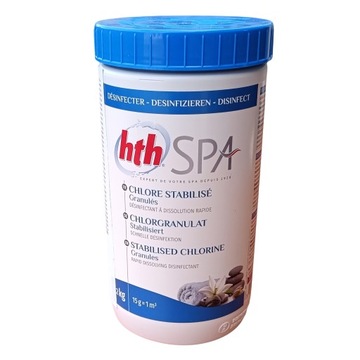 CHLOR środek do dezynfekcji wanien z hydromasażem spa balii jacuzzi