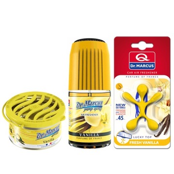 НАБОР АРОМАТОВ ДЛЯ АВТОМОБИЛЕЙ DR MARCUS ВАНИЛЬ