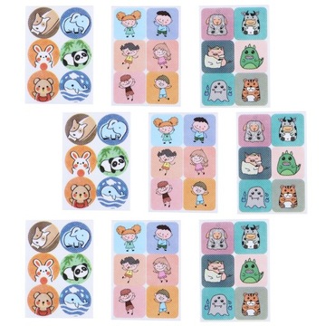 Пластыри от комаров с репеллентом от клещей для путешествий, 144 шт.