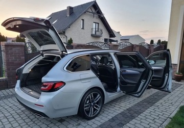 BMW Seria 5 G30-G31 Touring Facelifting 3.0 530d 286KM 2021 BMW Seria 5 Lift 3.0D 286 PS Mild hybrid Zadbane Niski przebieg Serwis ASO, zdjęcie 36