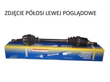 NOVÁ POLOOSA POHONNÁ RENAULT LAGUNA III 2.0 16V LEVÝ T6146 391010587R