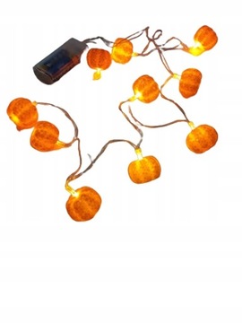 GIRLANDA DYNIE 10 X LED JESIEŃ HALLOWEN