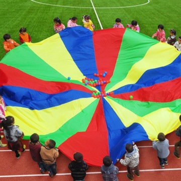 ПРОФЕССИОНАЛЬНЫЙ АНИМАЦИЯ ШАРФ 2м ПАРАШЮТ + ФУ