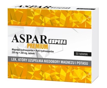 Aspar Espefa, 50 tabletek