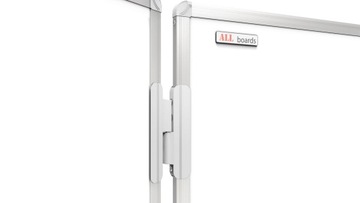 Доска триптих школьная 100х200/400 сухостираемая магнитная белая