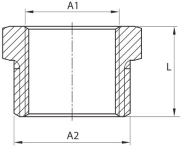 REDUKCJA MOSIĘŻNA 1/2' X 1/4'