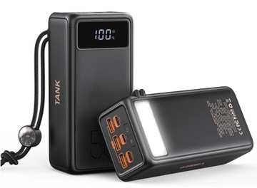 VEGER POWER BANK 2xUSB-C 3xUSB 56000mAh 130W QC PD