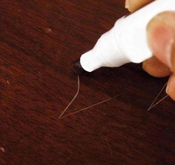 XXL набор для ремонта деревянных мебельных щитов, маркер 21 шт. воск