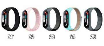 РЕМЕНЬ ДЛЯ XIAOMI MI BAND 7/6/5/4 40 ЦВЕТОВ