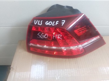 VW GOLF VII 5G0945208 LAMPA PRAWY TYŁ LED