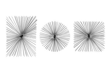 НАБОР ДЛЯ ЧИСТКИ ДЫМОХОДА СНИЗУ 8,4М (1,4) 5 КВАДРАТНЫХ ЩЕТКОВ 120-200