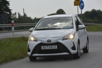 Toyota Yaris III Hatchback 5d Facelifting 2017 1.5 Dual VVT-iE 111KM 2019 Toyota Yaris 1.5 Dual VVT-iE Polski Salon GAZ klim