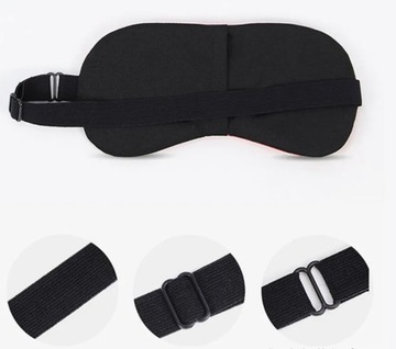 МАСКА ДЛЯ СПАНИЯ SPIDERMAN VELVET OLDMAN EYELID RELAXATION SLEEPING MASK НА резинке