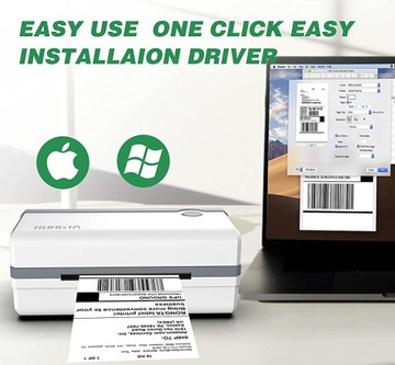 Термопринтер этикеток Rongta USB Bluetooth
