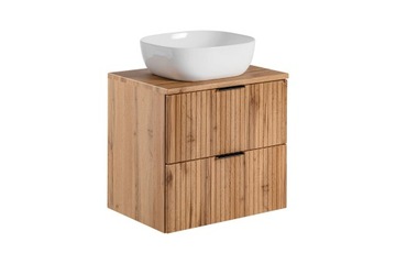 SZAFKA ŁAZIENKOWA 60 CM ADEL OAK UMYWALKA BLAT