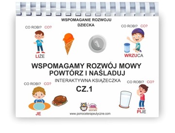 Wspomagamy rozwój mowy cz1Pierwsze czasowniki rzep