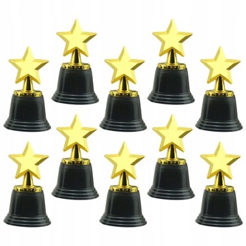 10 szt. Plastikowe Trofeum Nagrody Nagroda