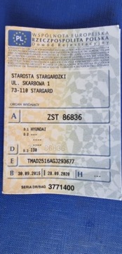 Hyundai i30 II Hatchback 5d 1.4 MPI 100KM 2015 Hyundai i30 2015r, 1.4 Benzyna. Uszkodzony prawy bok i tyl. Jezdzi. 1.4, zdjęcie 19